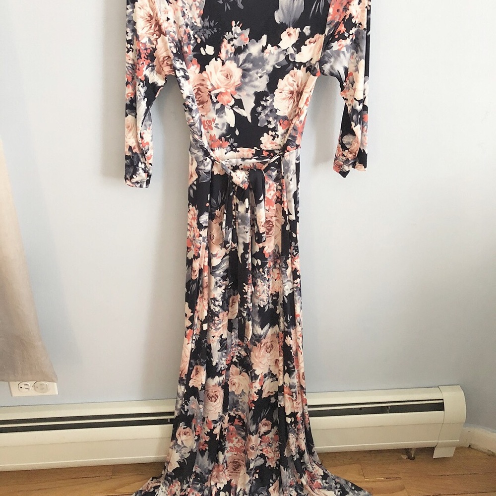 Floral maxi dress